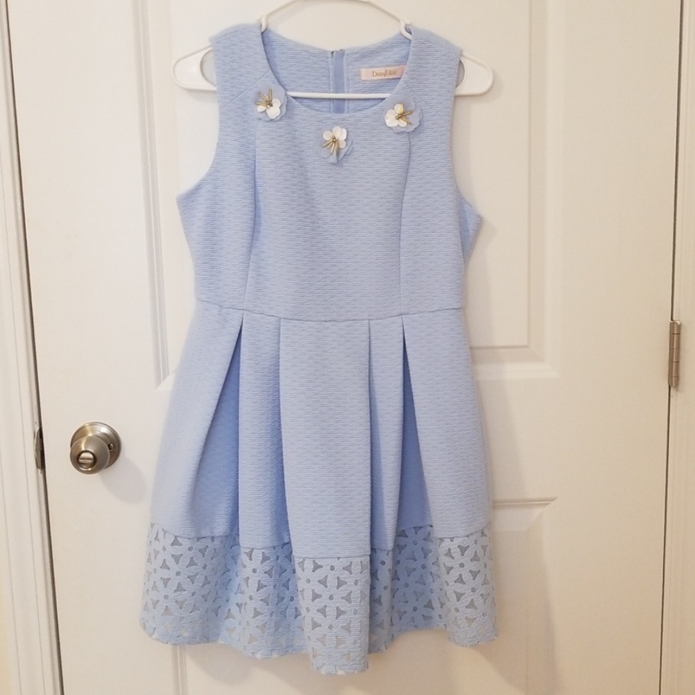 Blue princess dress